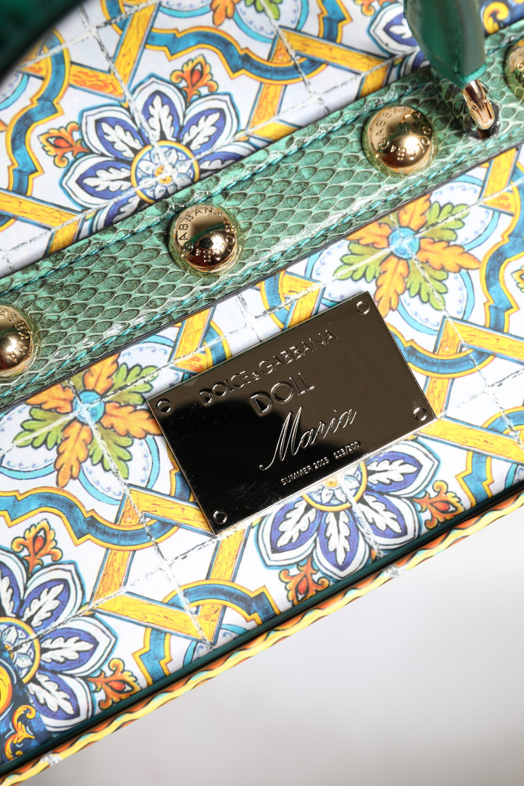 Dolce & Gabbana Abito nero MARIA Porcellana Sfilata Pelle Sicily Dolls