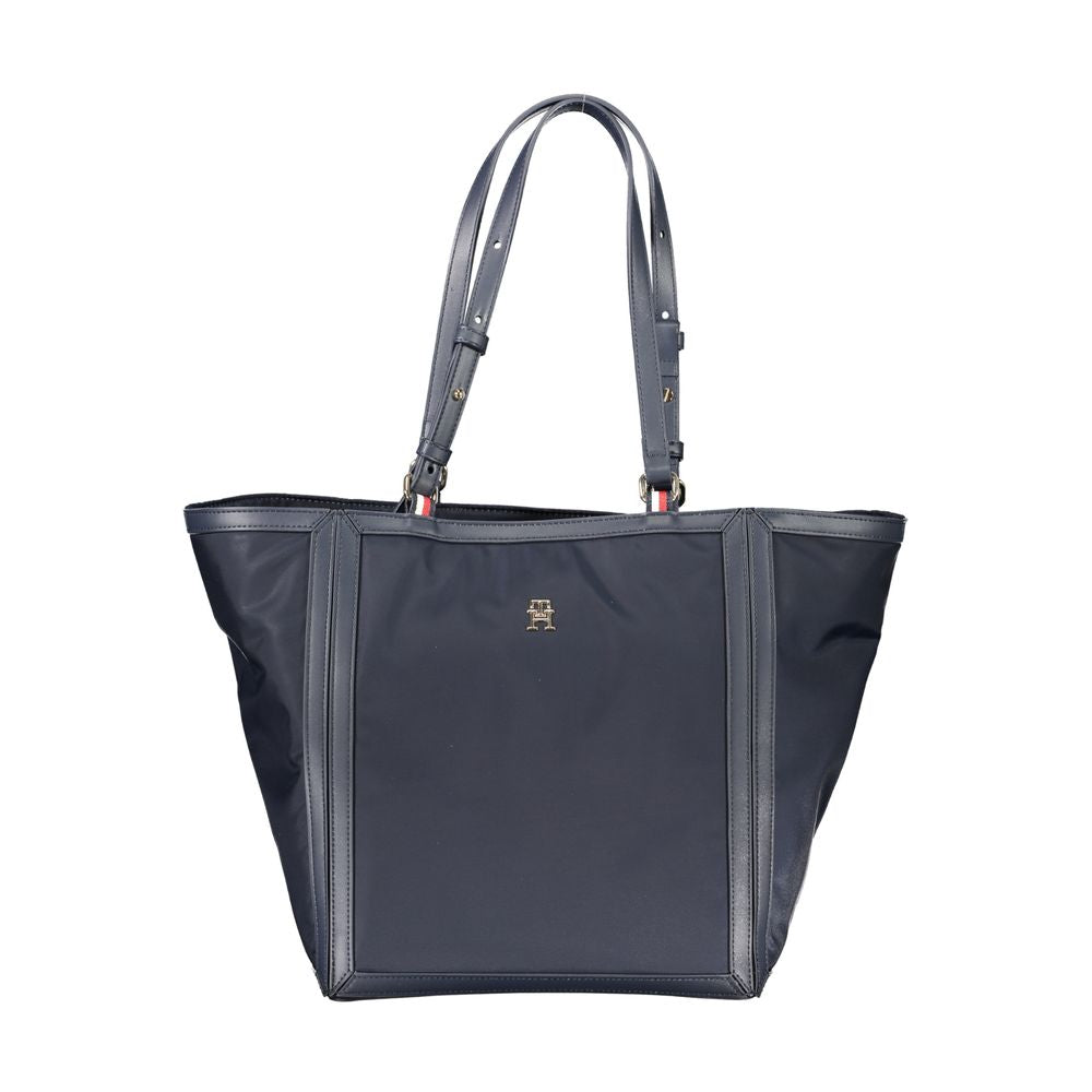 Borsa da donna Tommy Hilfiger in poliestere blu