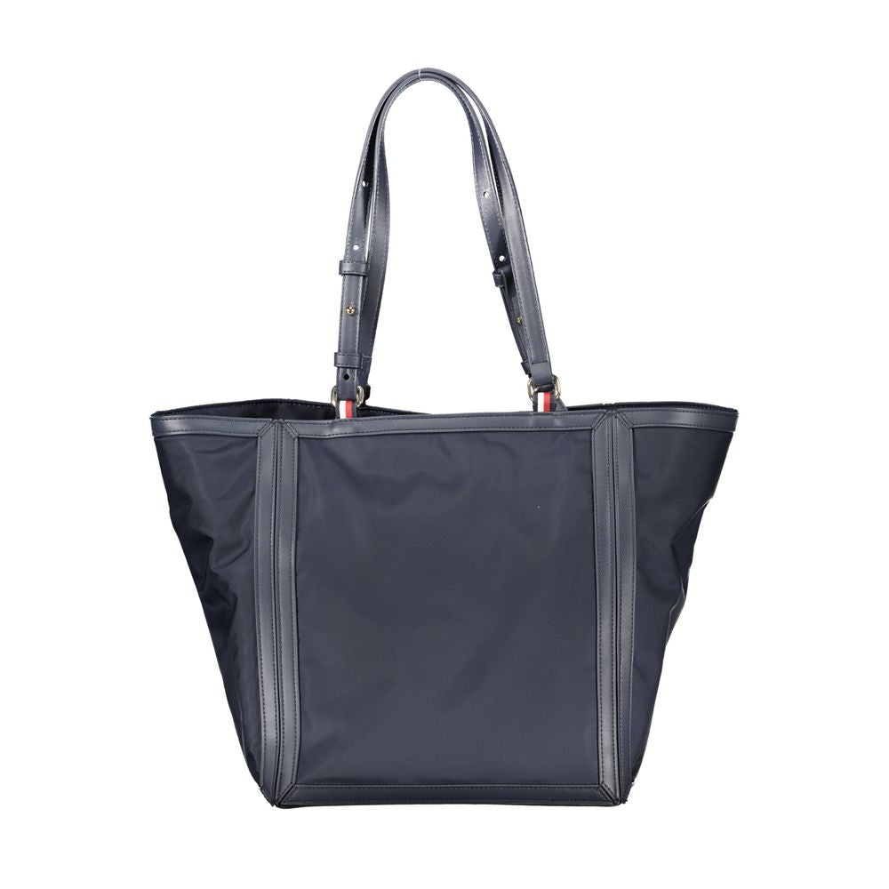 Borsa da donna Tommy Hilfiger in poliestere blu