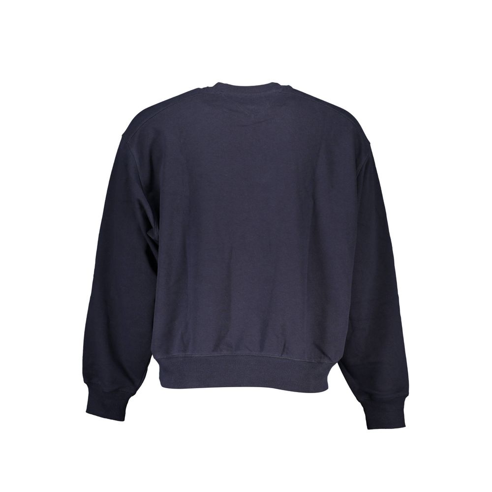 Felpa da uomo Tommy Hilfiger in cotone blu