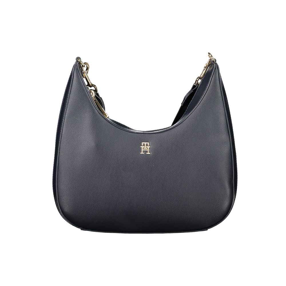 Borsa a tracolla Tommy Hilfiger da donna in poliestere blu