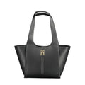 Borsa a Mano da Donna Tommy Hilfiger in Poliuretano Nera
