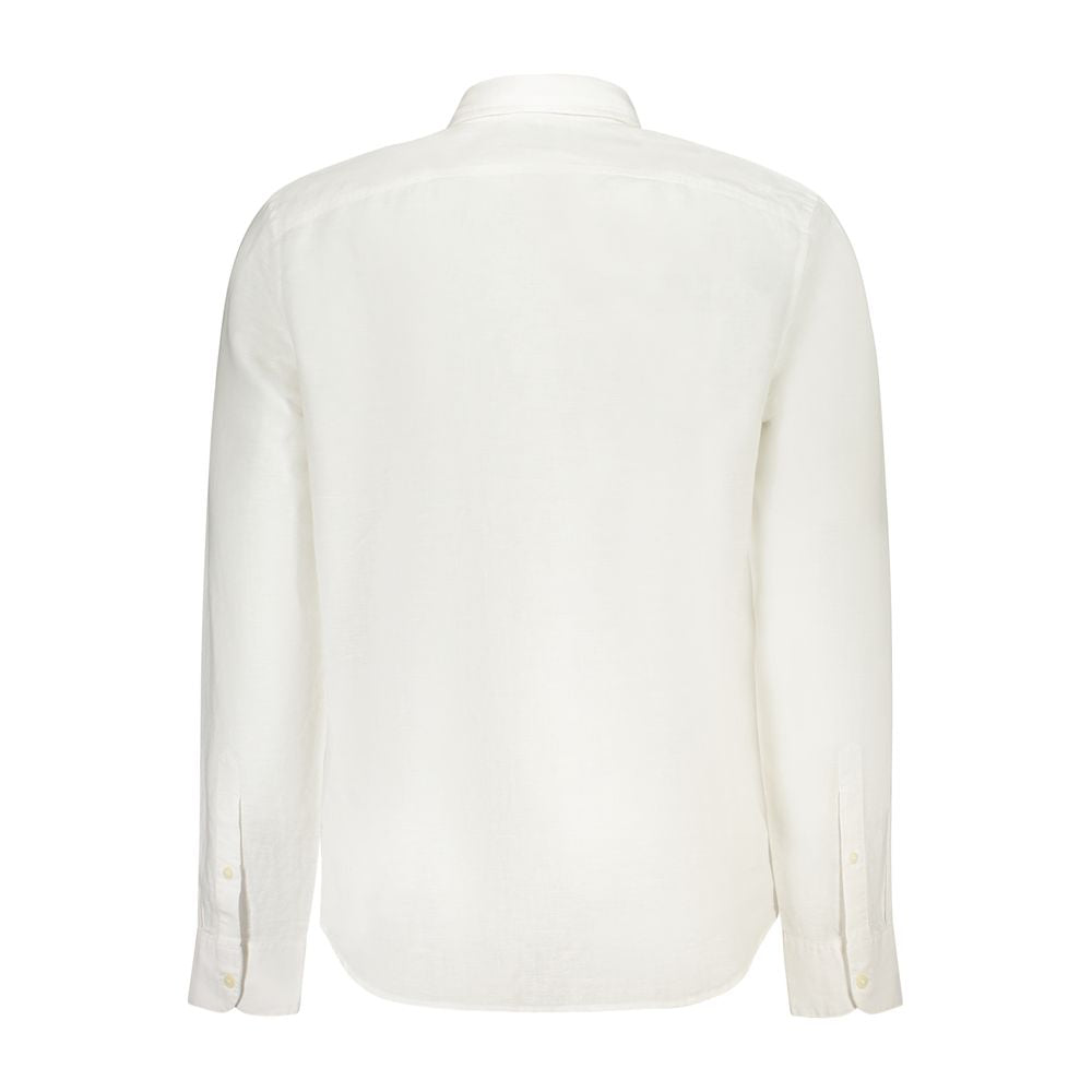 Camicia Uomo Lino Bianco Timberland