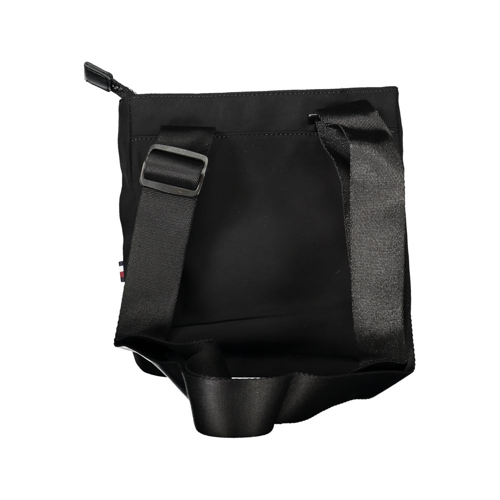 Borsa a tracolla da uomo Tommy Hilfiger in poliestere nero