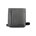 Borsa a tracolla da uomo Tommy Hilfiger in poliuretano nero