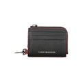 Portacarte da uomo in pelle nera Tommy Hilfiger