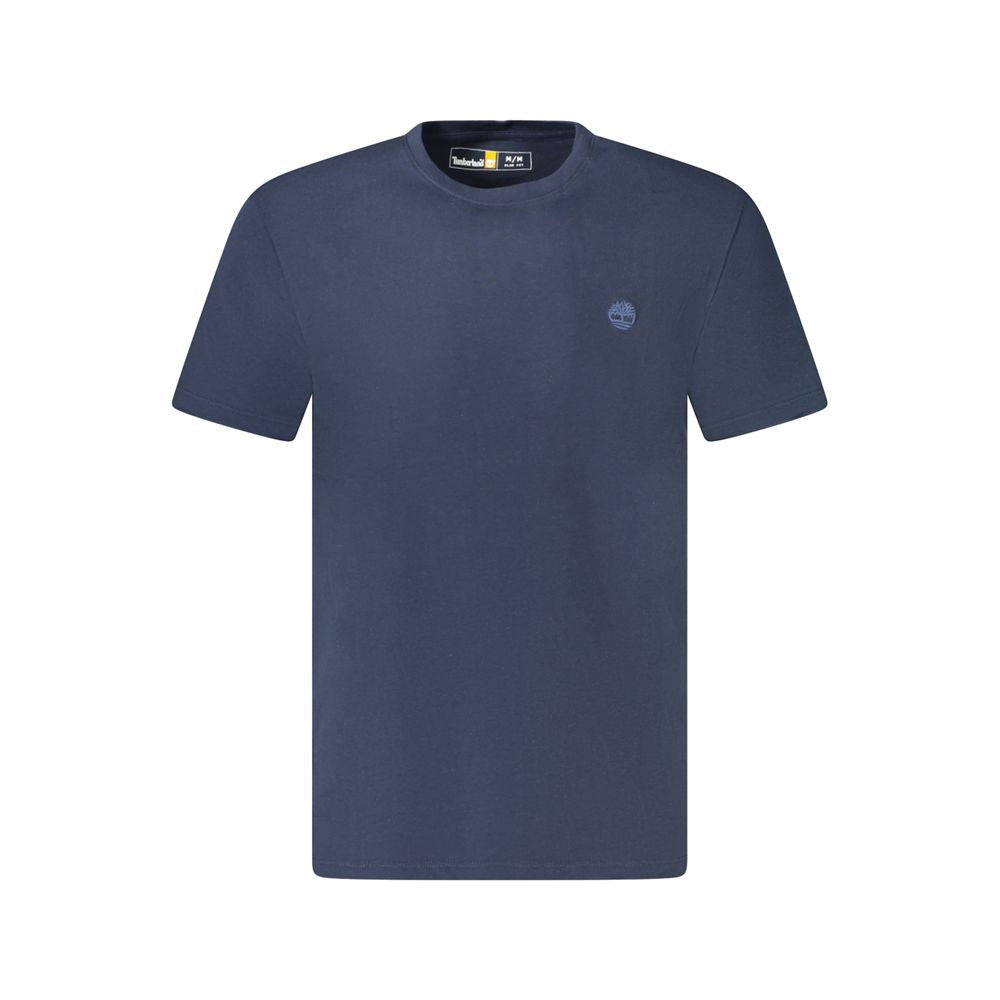 Timberland Blue Cotton Men T-Shirt