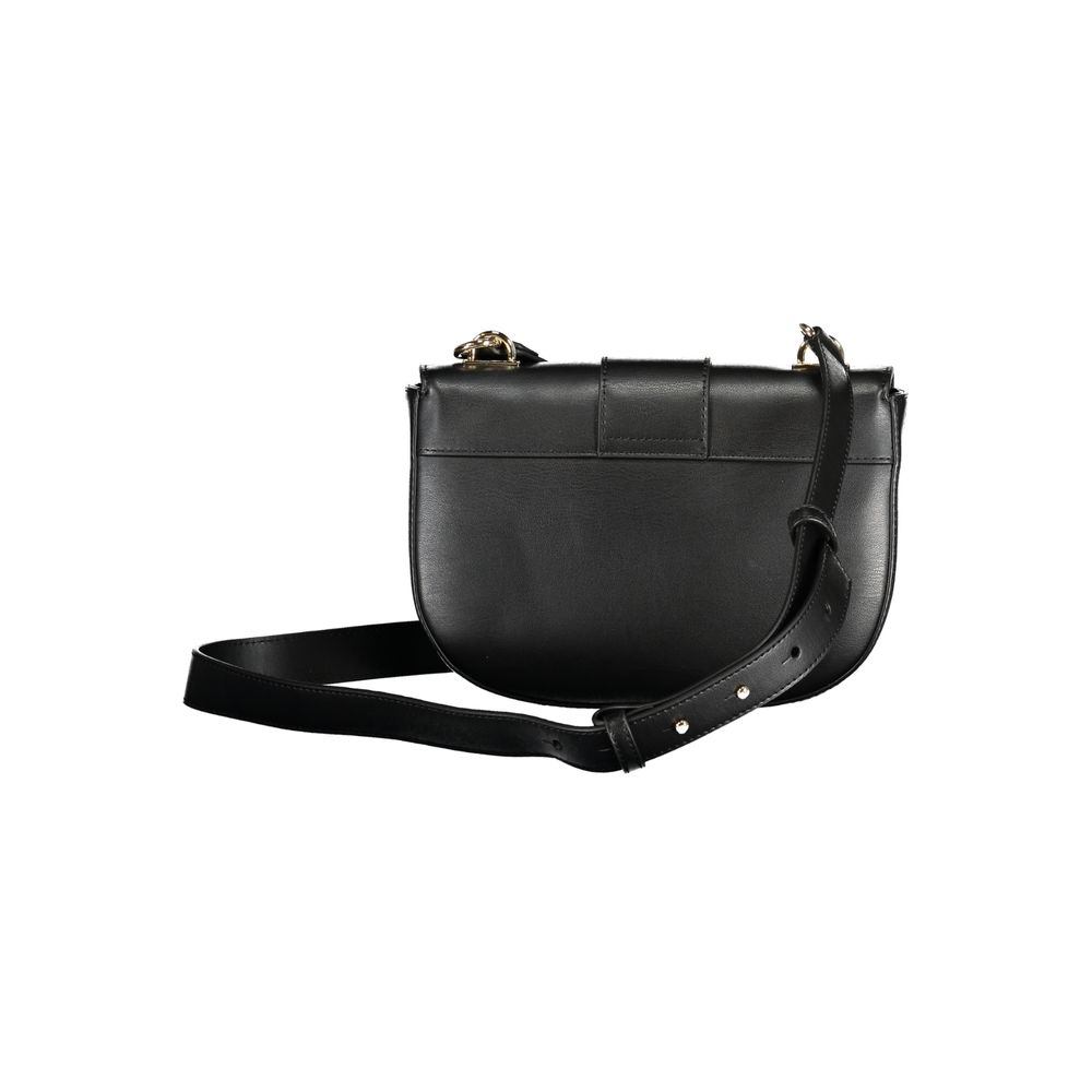 Borsa da donna Tommy Hilfiger in poliuretano nero