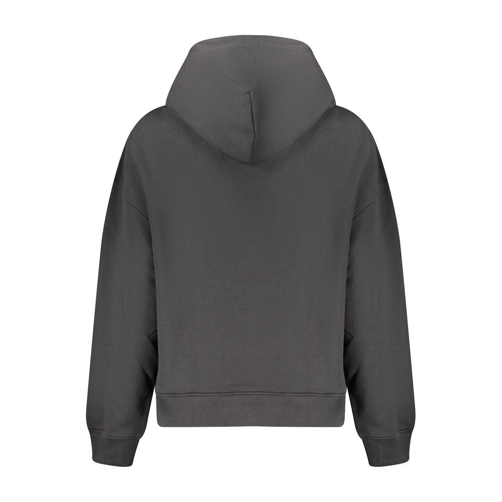 Tommy Hilfiger Felpa Donna in Cotone Nera