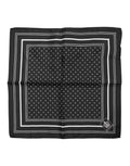 Foulard/Sciarpa Uomo Dolce & Gabbana a Pois Bianchi e Neri