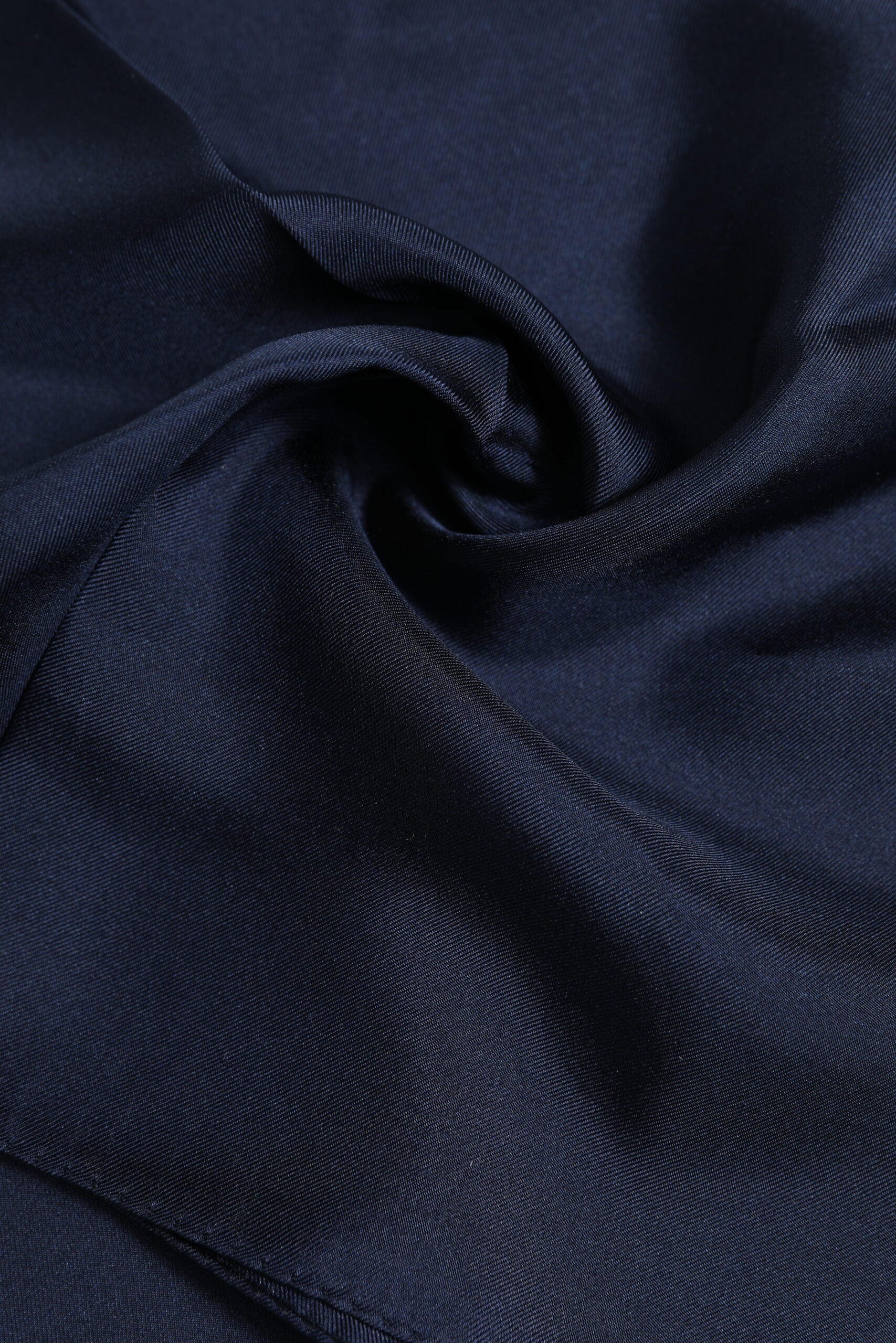Foulard da Uomo Quadrato Dolce & Gabbana in Seta Blu Scuro