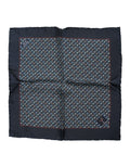Foulard quadrato in seta "Blue Cocktail" Dolce & Gabbana