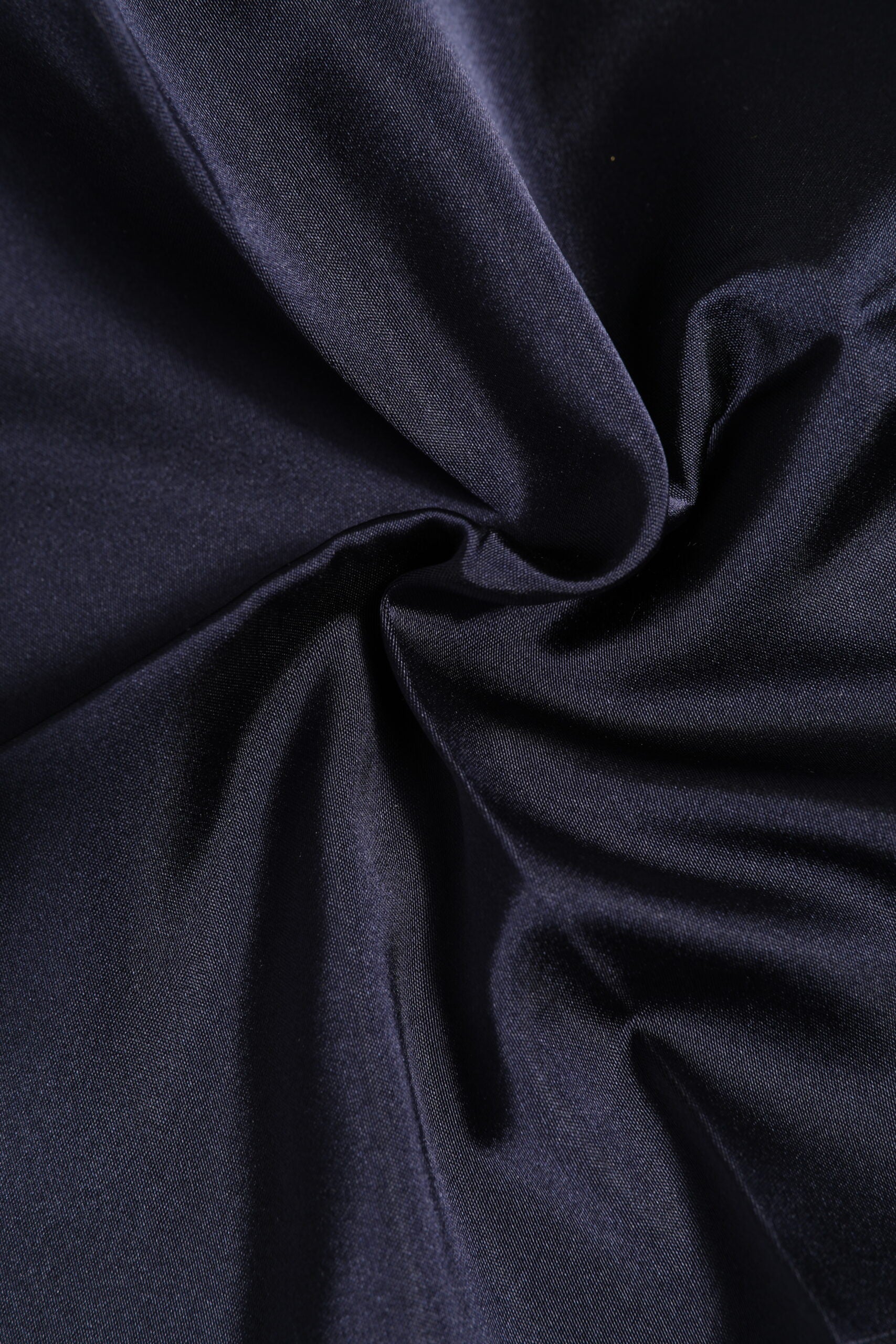 Foulard Sciarpa Quadrata da Uomo Dolce & Gabbana in Seta Blu Scuro