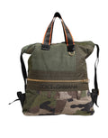 Zaino Patchwork Verde Militare Dolce & Gabbana