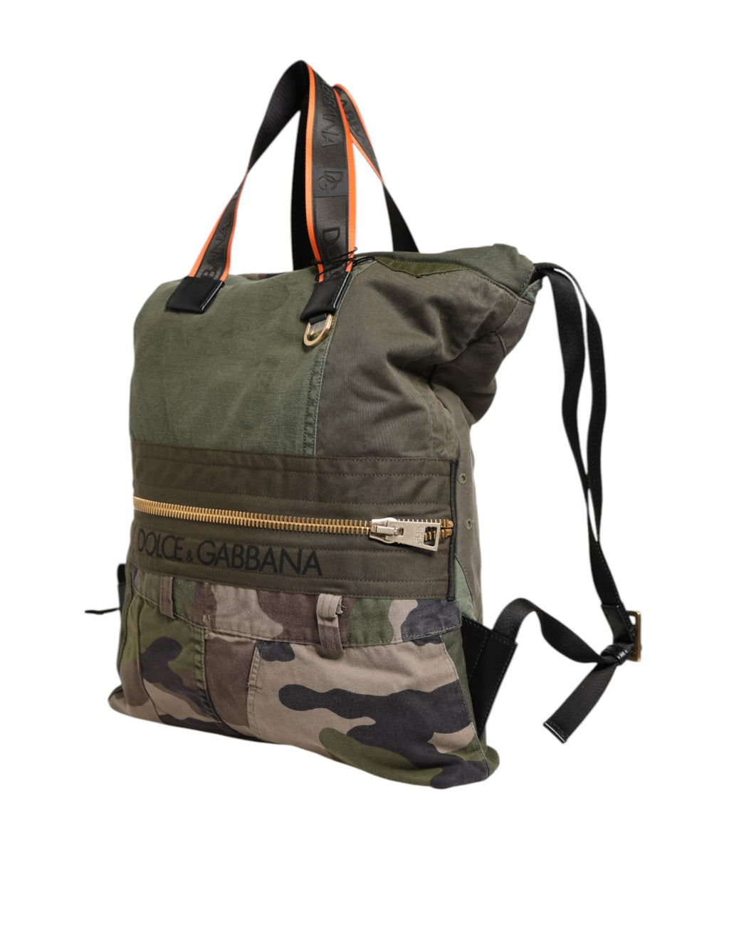 Zaino Patchwork Verde Militare Dolce & Gabbana