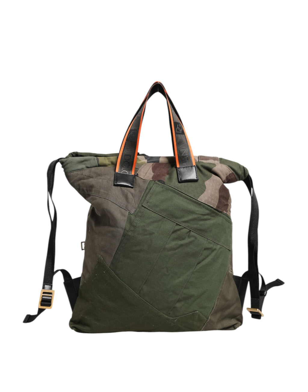 Zaino Patchwork Verde Militare Dolce & Gabbana