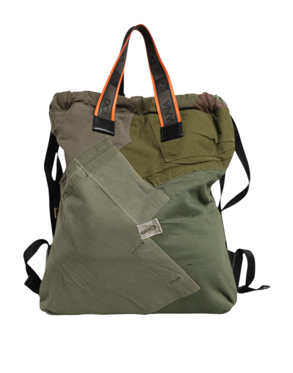 Zaino Patchwork Verde Militare Dolce & Gabbana