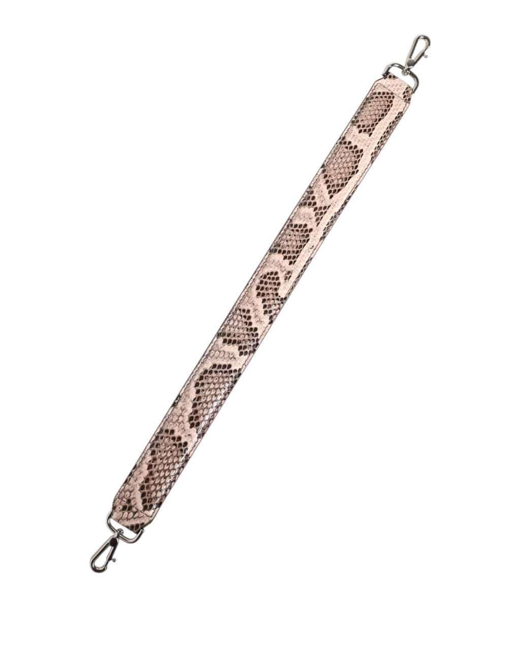 Dolce & Gabbana Tracolla Accessoria in Pelle Esotica Beige