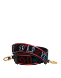 Tracolla accessoria da donna Dolce & Gabbana in cotone nero stampato