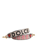 Tracolla per borsa Dolce & Gabbana Multicolor DG AMORE con toppa