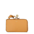 Portafoglio Chloé in pelle arancione