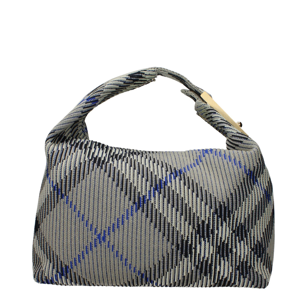Borsa a mano Burberry in poliammide verde