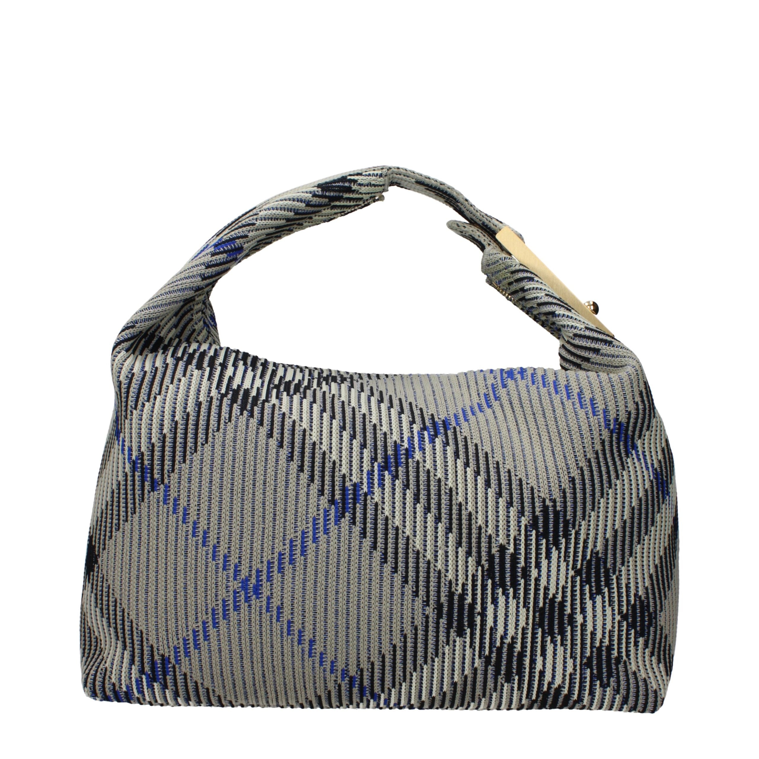 Borsa a mano Burberry in poliammide verde