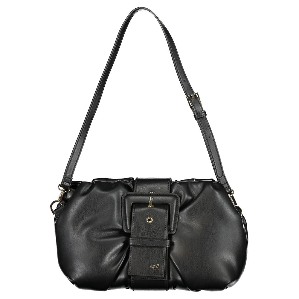 Patrizia Pepe Nero Polyurethane Women's Handbag