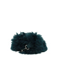 Borsa a tracolla Fendi in pelle verde