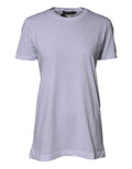 T-shirt girocollo Dolce & Gabbana in cotone bianco Goodluck 2023