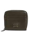 Portamonete Portacarte Dolce & Gabbana in Pelle Marrone con Placca Logo