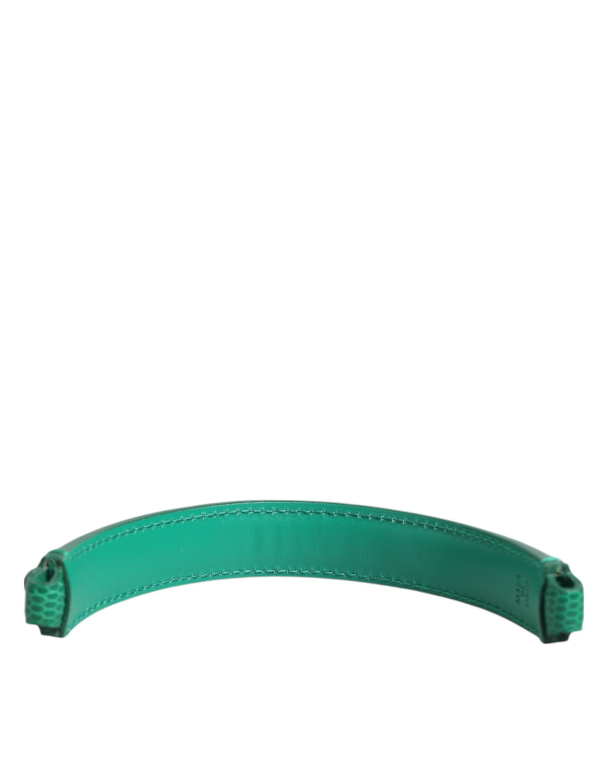 Dolce & Gabbana Manico Borsa in Pelle Verde con Dettagli Donna Tracolla
