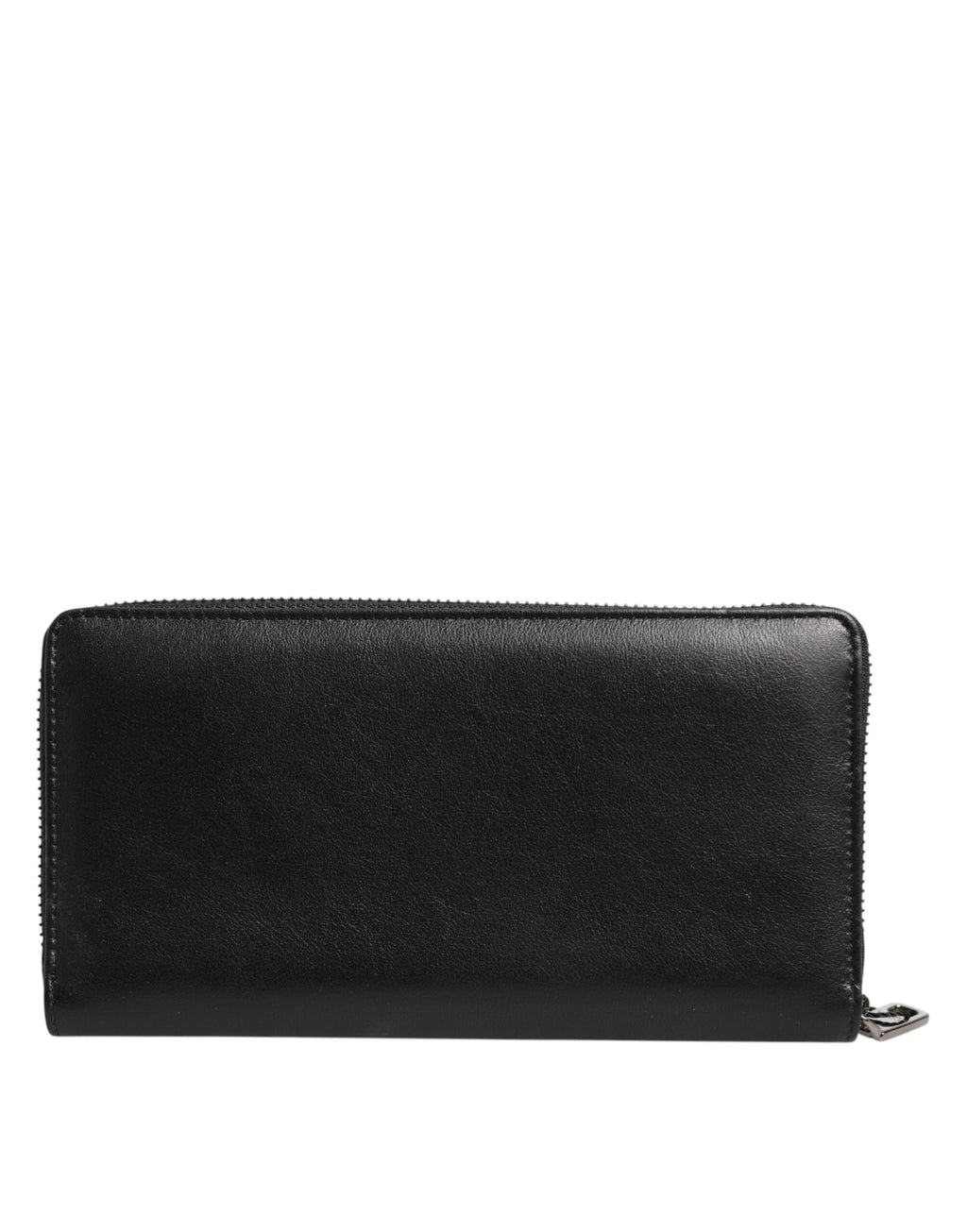 Portafoglio clutch continentale da uomo Dolce & Gabbana in pelle esotica nera e blu