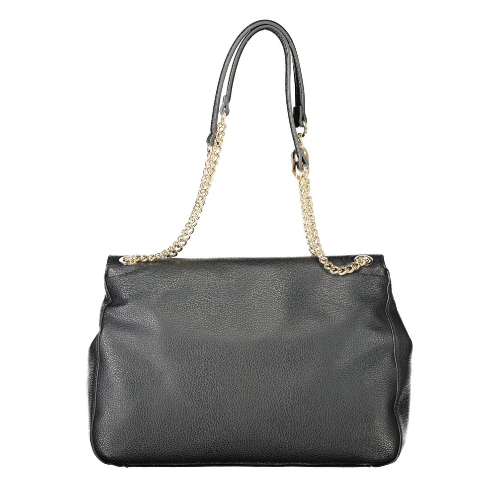 Twinset Nero Poliuretano Borsa a Spalla Donna