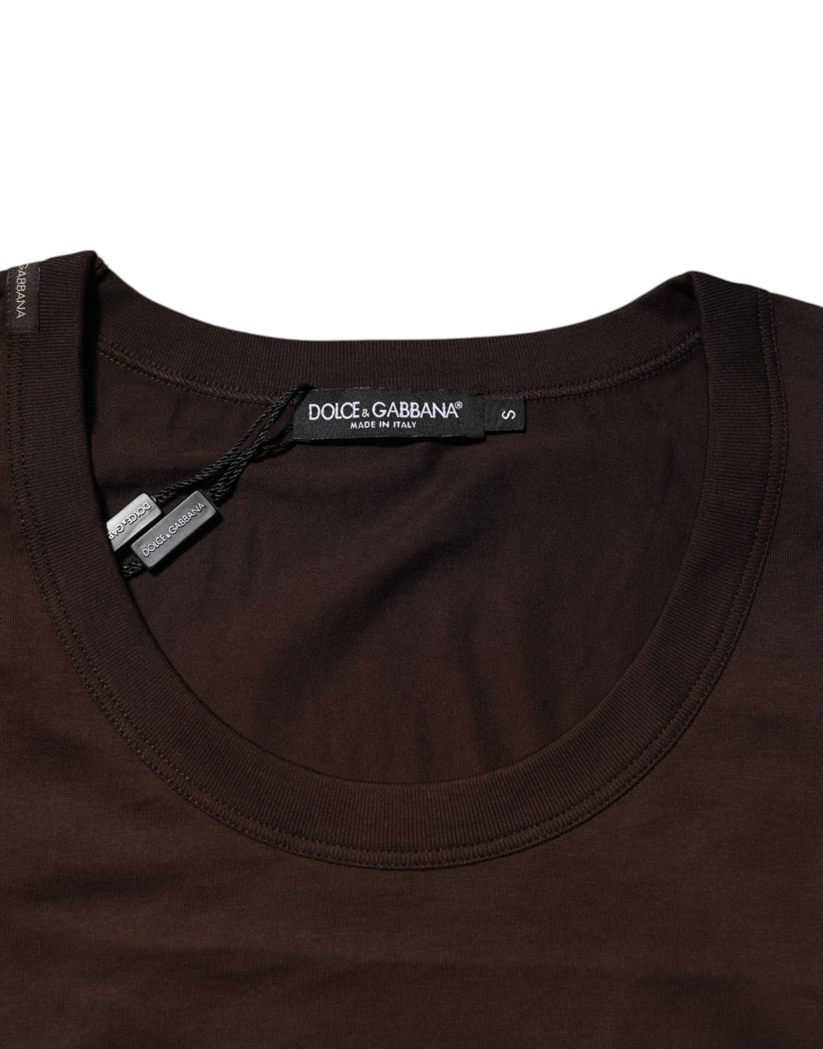 Dolce & Gabbana Canottiera Intima da Uomo Senza Maniche in Cotone Marrone