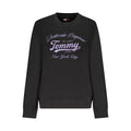 Tommy Hilfiger Felpa Donna in Cotone Nera