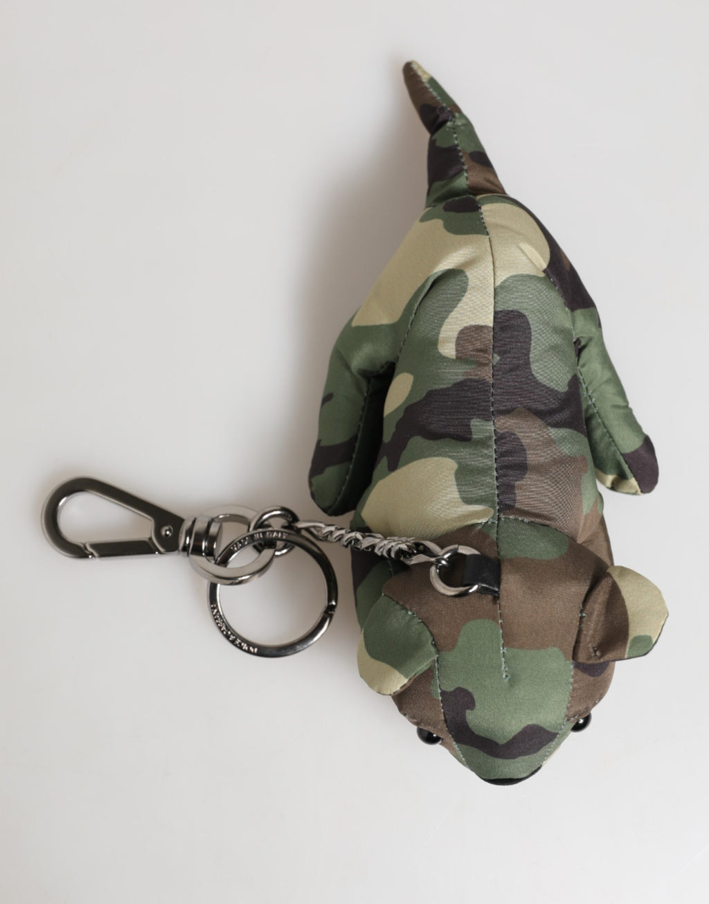 Dolce & Gabbana Portachiavi Camouflage Multicolore Silhouette Animale