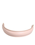 Dolce & Gabbana Tracolla Pelle Rosa Dettagli Dorati Manico Borsa Grande Tracolla