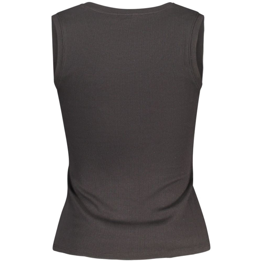 Canotta da donna Tommy Hilfiger in cotone nero