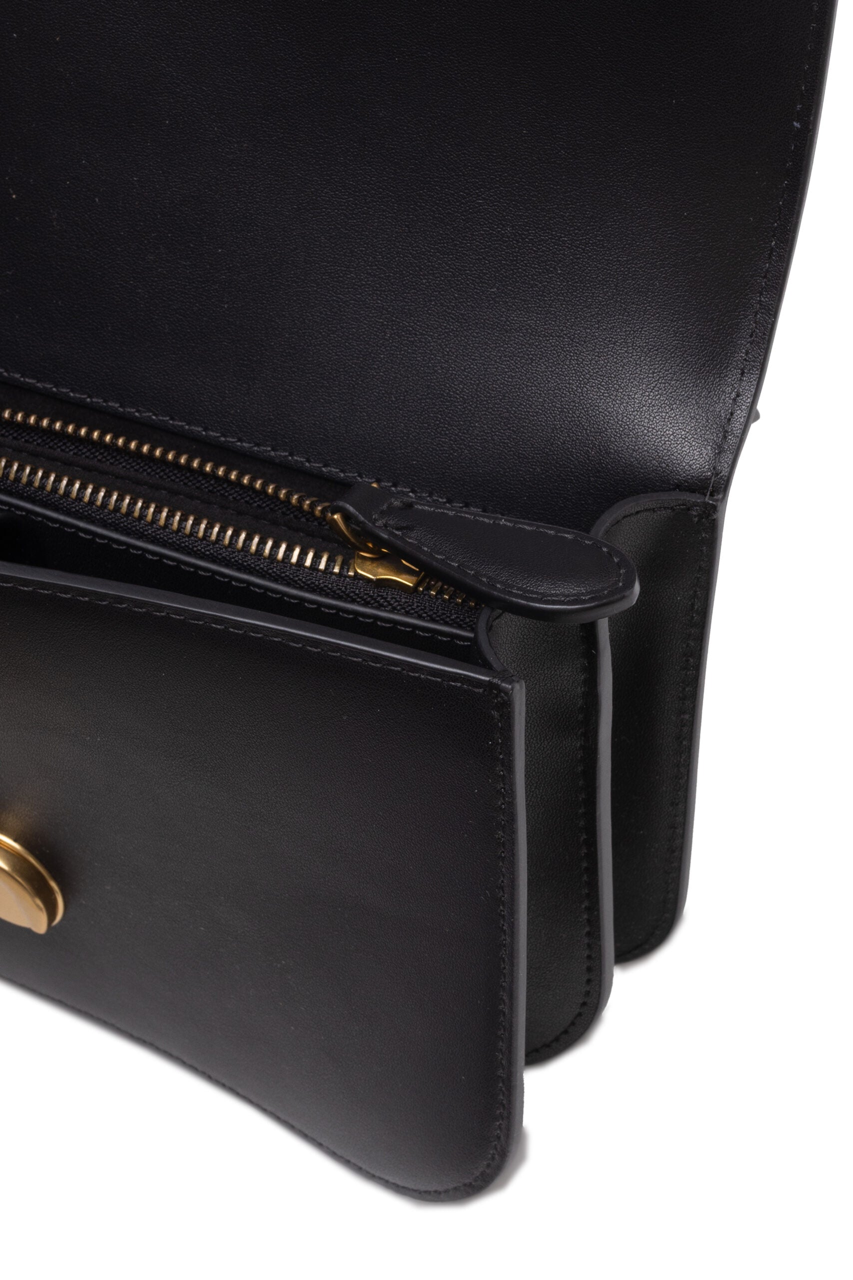 PINKO Borsa a Tracolla Classica Love Bell in Pelle Nera