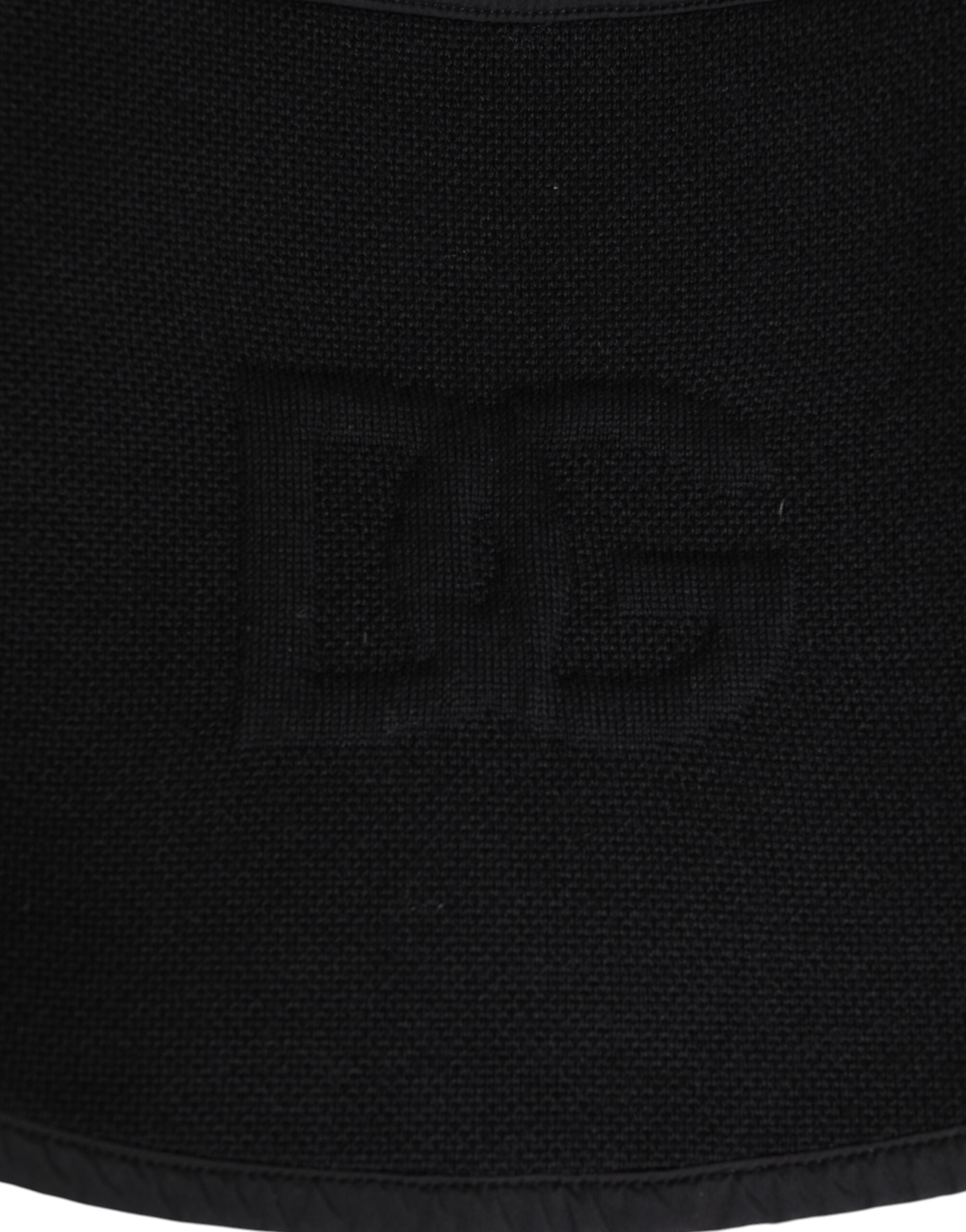 Dolce & Gabbana Stola Nera in Pizzo Maglia Logo DG Uomo Sciarpa Taglia Unica