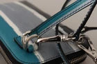 Dolce & Gabbana Custodia/Portacarte per Telefono in Pelle Blu con Tracolla