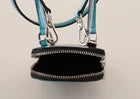 Dolce & Gabbana Custodia/Portacarte per Telefono in Pelle Blu con Tracolla
