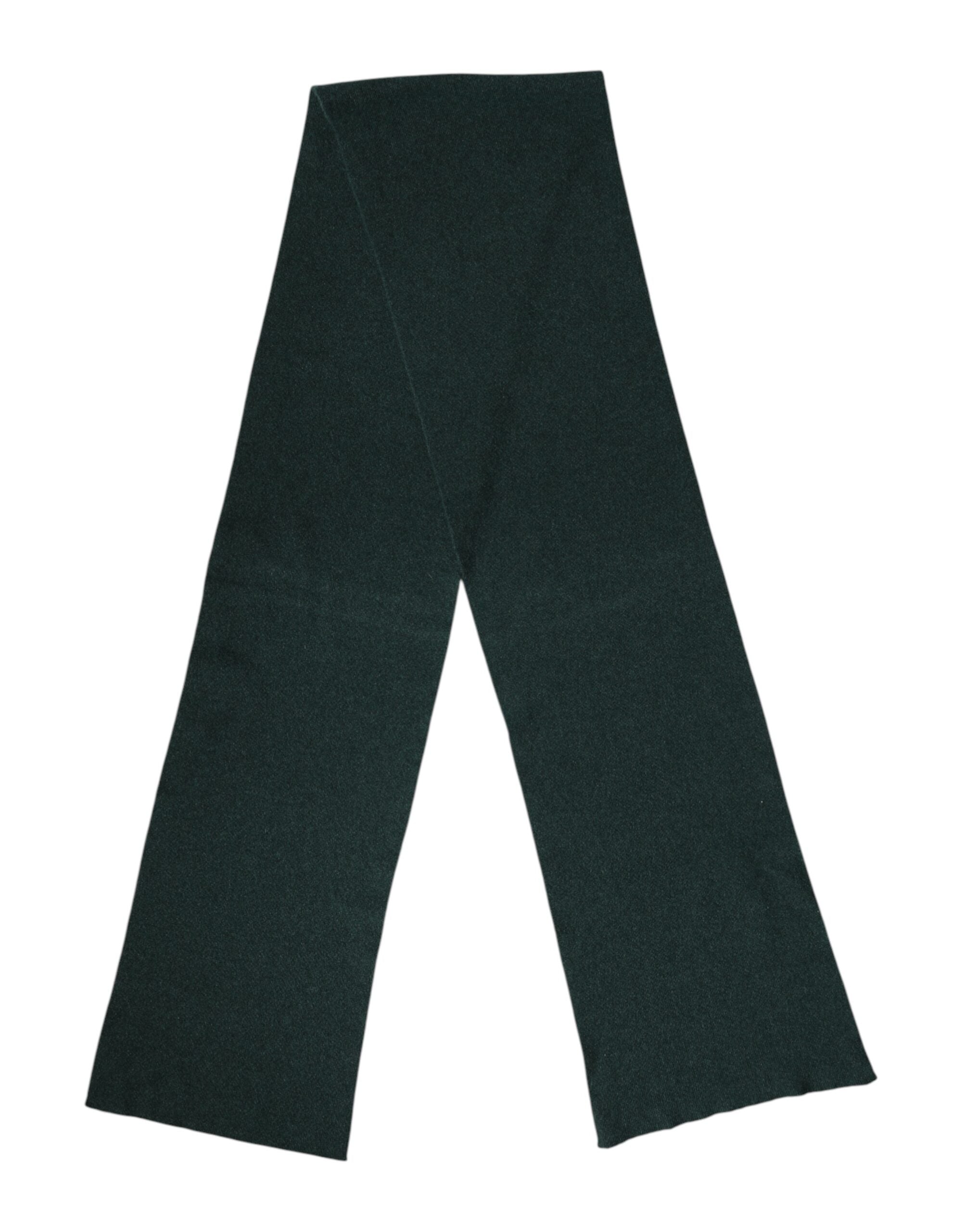 Sciarpa Dolce & Gabbana in Cashmere Verde a Maglia Scaldacollo