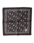 Fazzoletto da uomo Dolce & Gabbana nero con chitarra e tromba