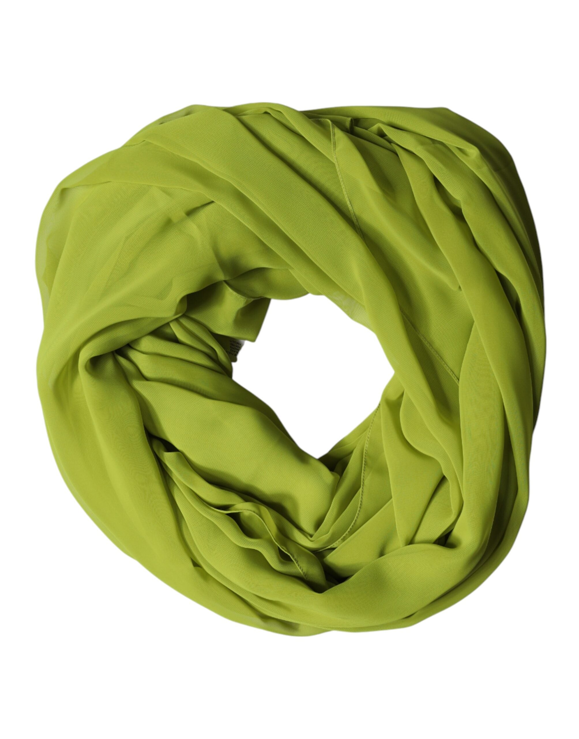 Stola/Sciarpa/Foulard/Pashmina da Collo in Poliestere Verde Dolce & Gabbana
