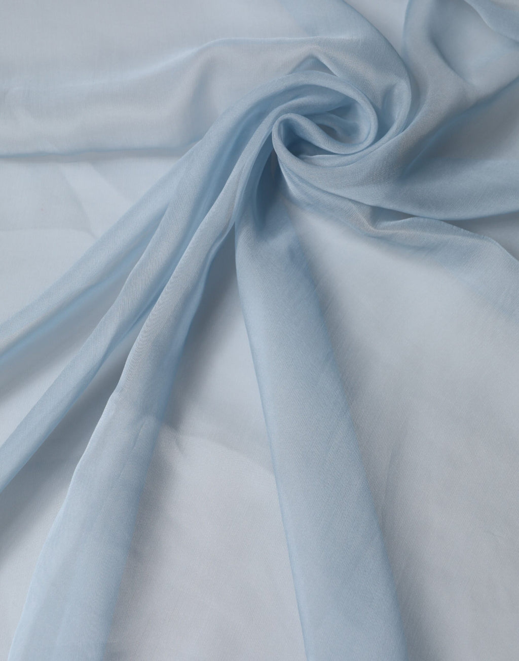 Sciarpa Stola Sciarpa in seta azzurra Dolce & Gabbana 200 cm x 130 cm